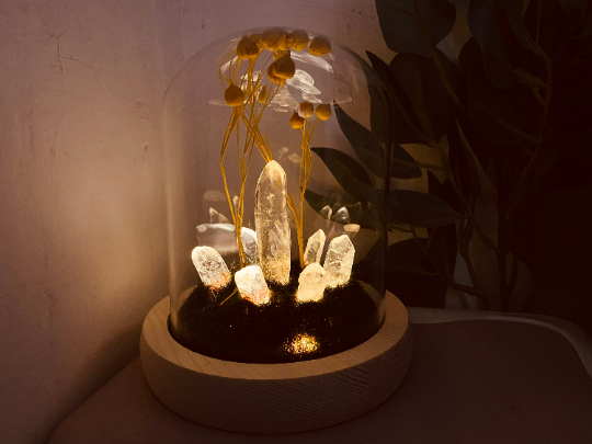 Retro Time DIY Crystal Night Light