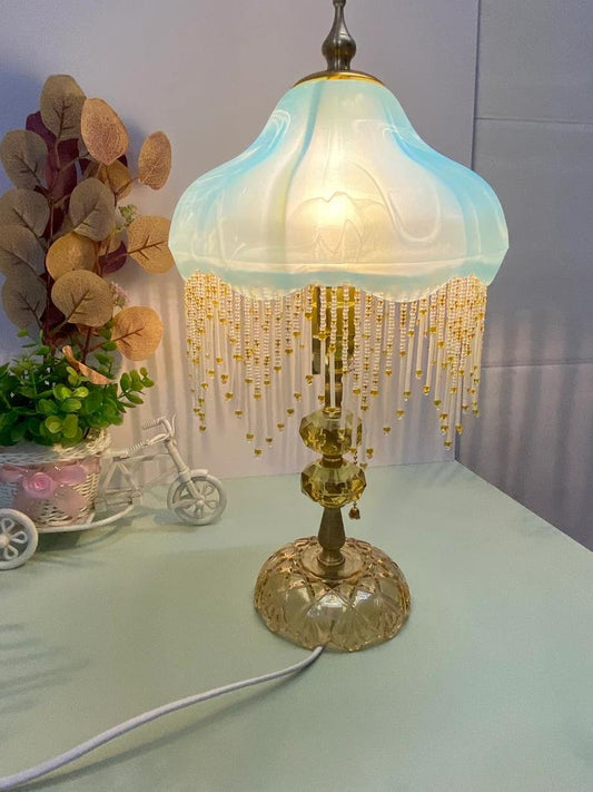 Great Court Retor Tassel Table Lamp