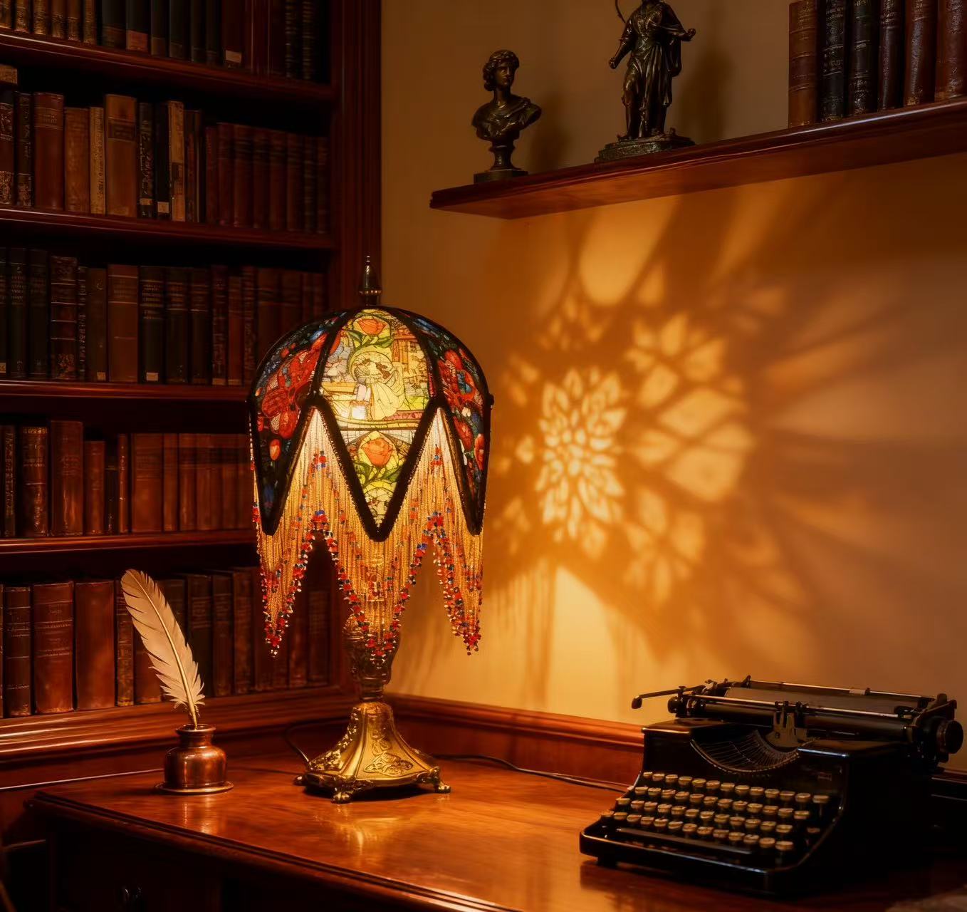 Retro Prince and Princess Bedside Table Lamp