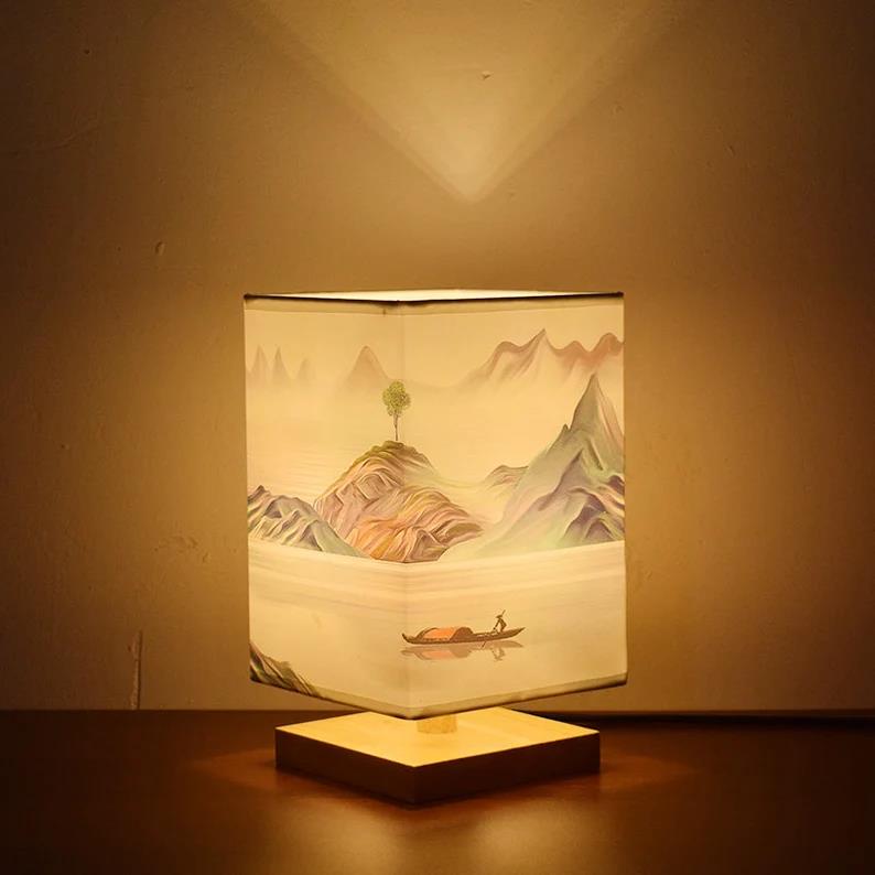 Lotus Is A Landscape Lamp