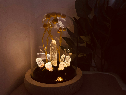 Retro Time DIY Crystal Night Light