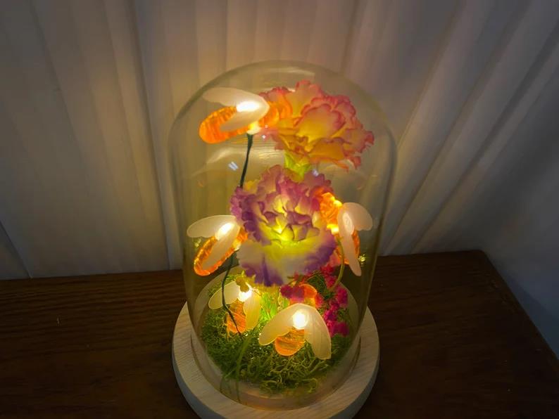 Flower Bee Night Light