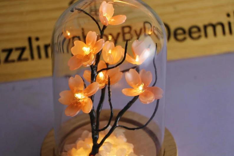 DIY Kirschblütenlichter