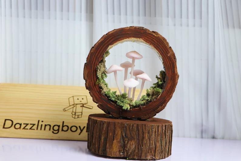 Retro Mushroom Night Light