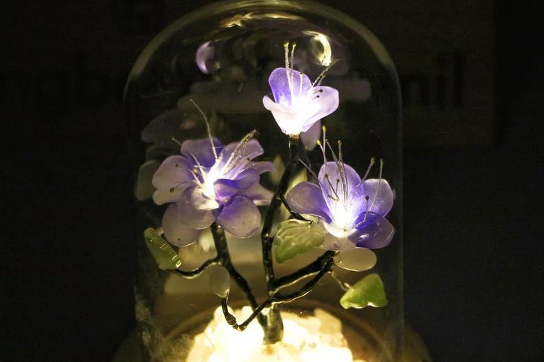 Flower Crafted Night Light