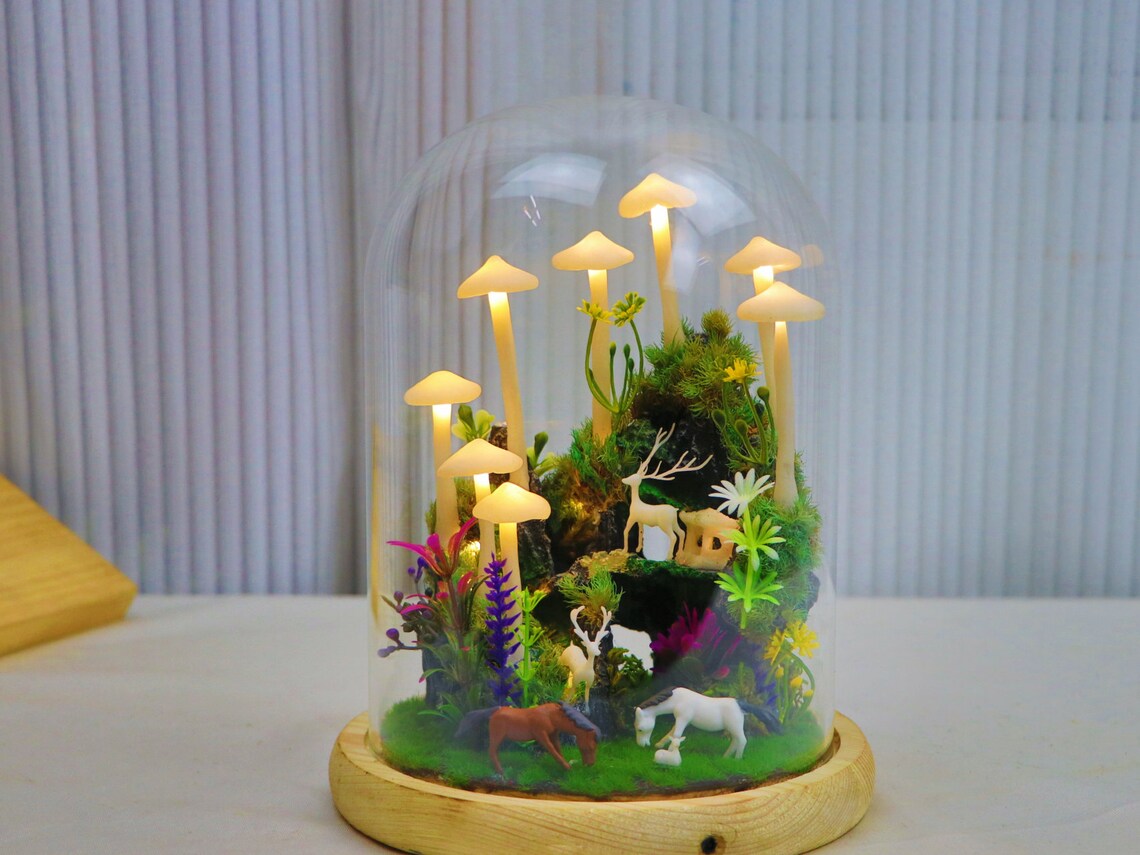 Micro Scene Mushroom Lamp