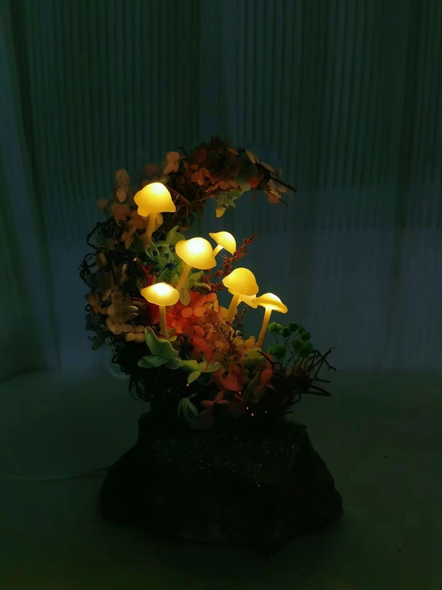 Tree Vine Moon Mushroom Lamp