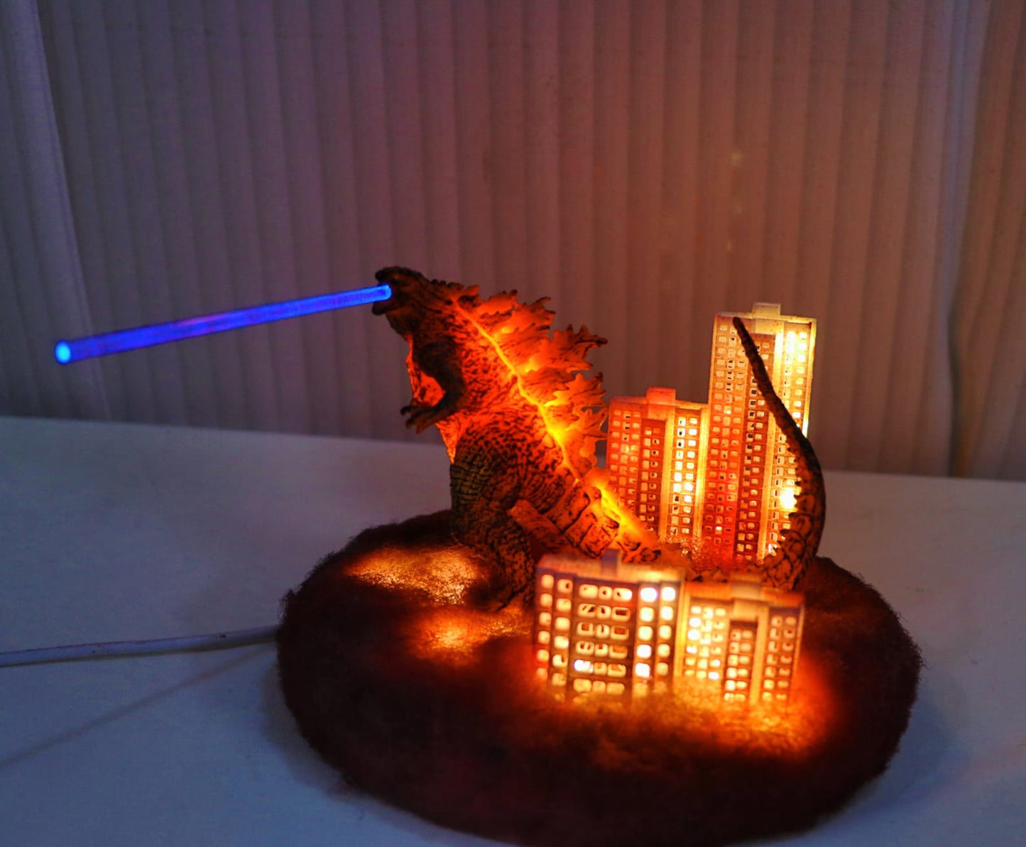 Atomic Breathing Monster Godzilla Monster Night Light