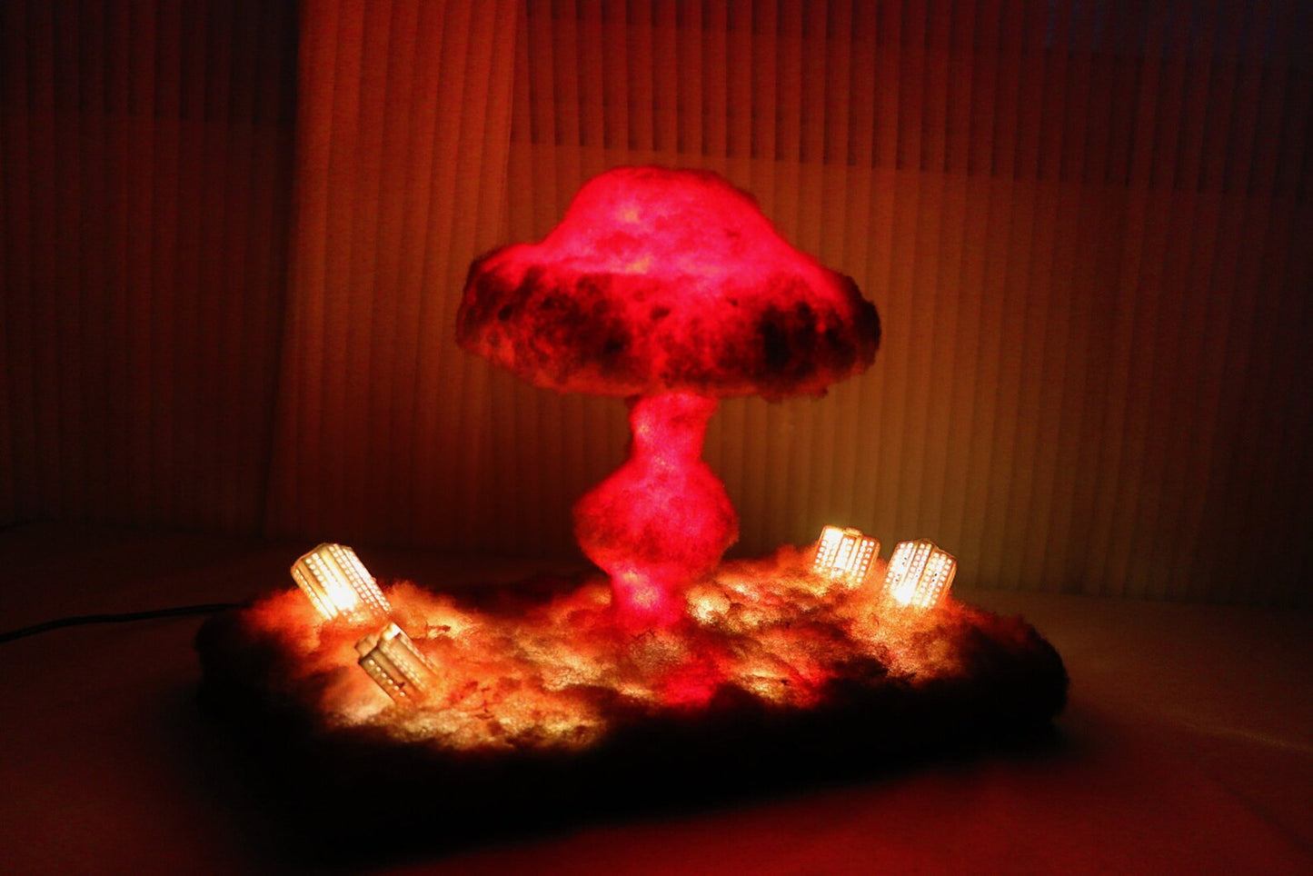 Exploding Mushroom Cloud Night Light