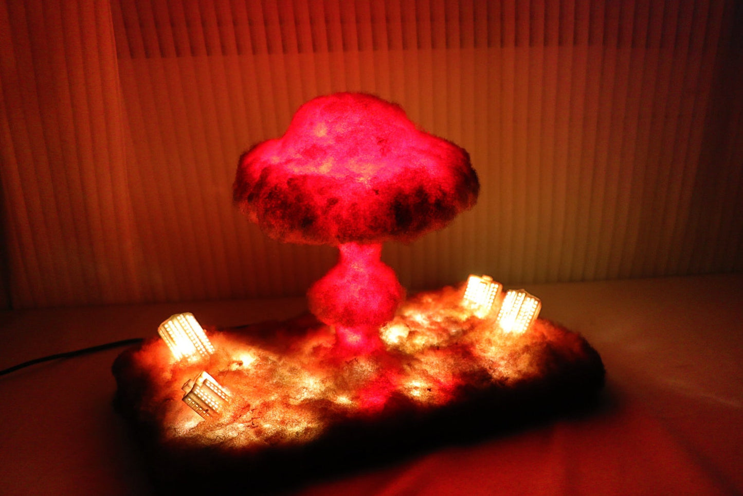 Exploding Mushroom Cloud Night Light