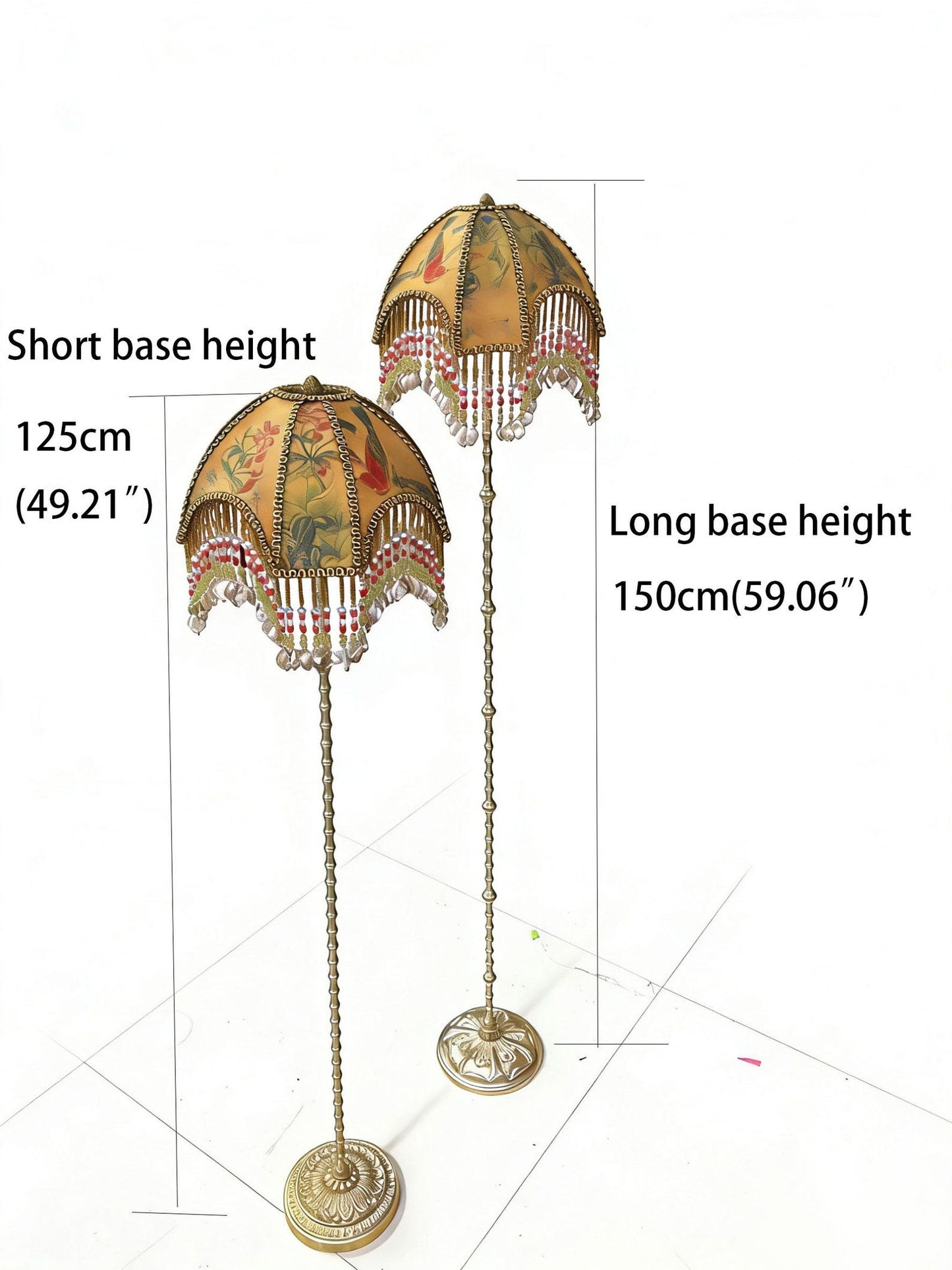 Brass Magpie Tall Table Lamp