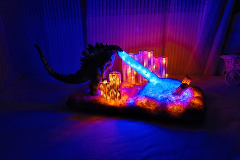 Monster Godzilla Atomic Breath Night Light