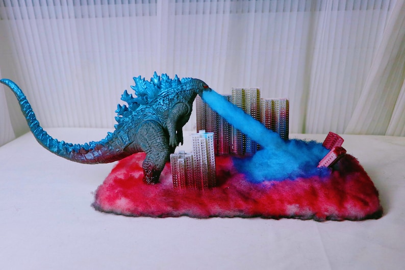 Monster Godzilla Atomic Breath Night Light