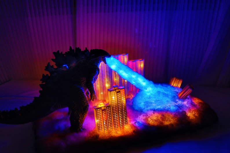 Monster Godzilla Atomic Breath Night Light