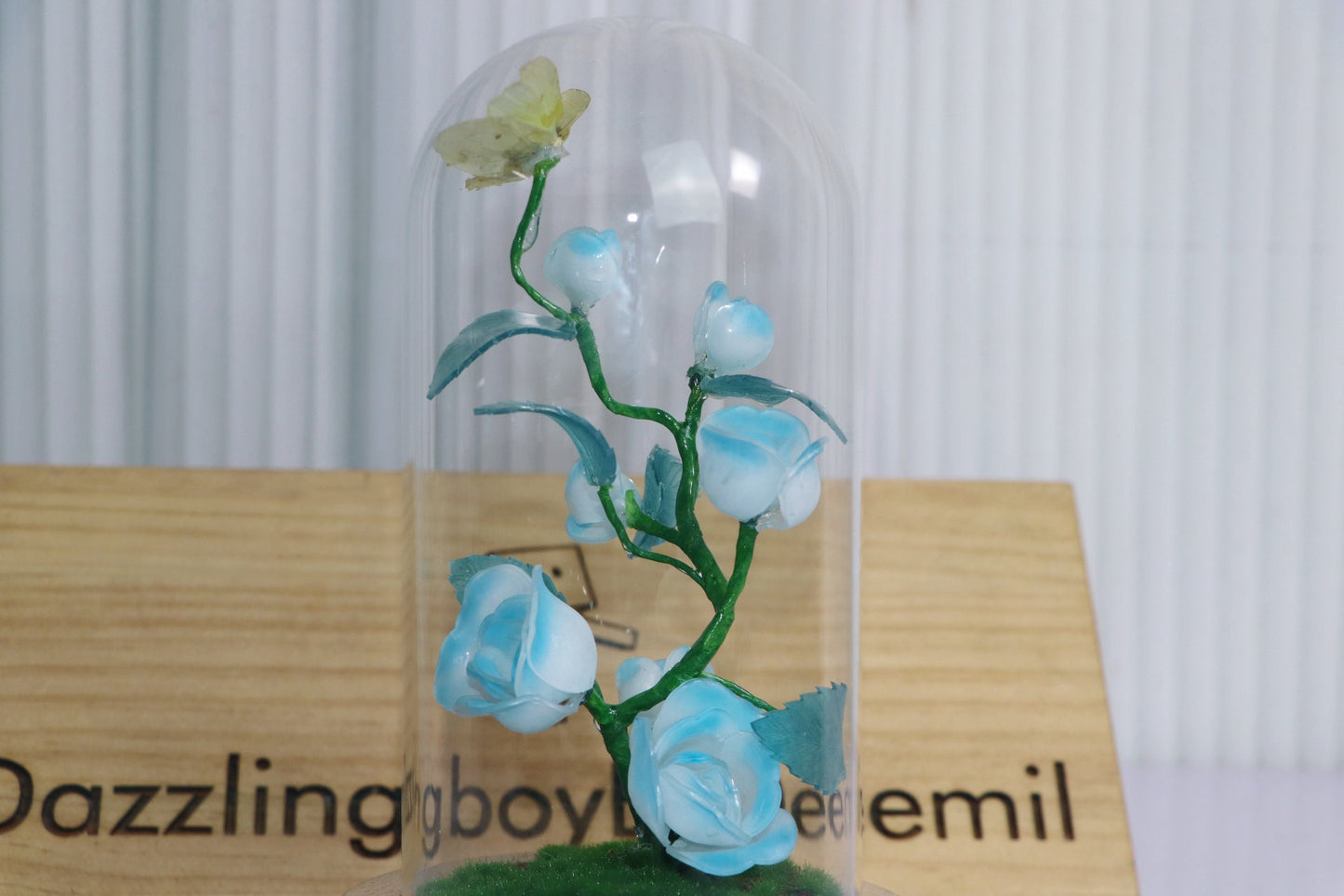 Blue Rose Night Light