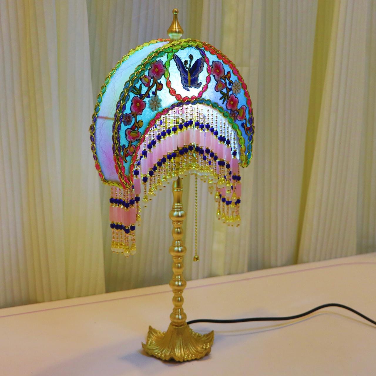 Butterfly Moon Table Lamp