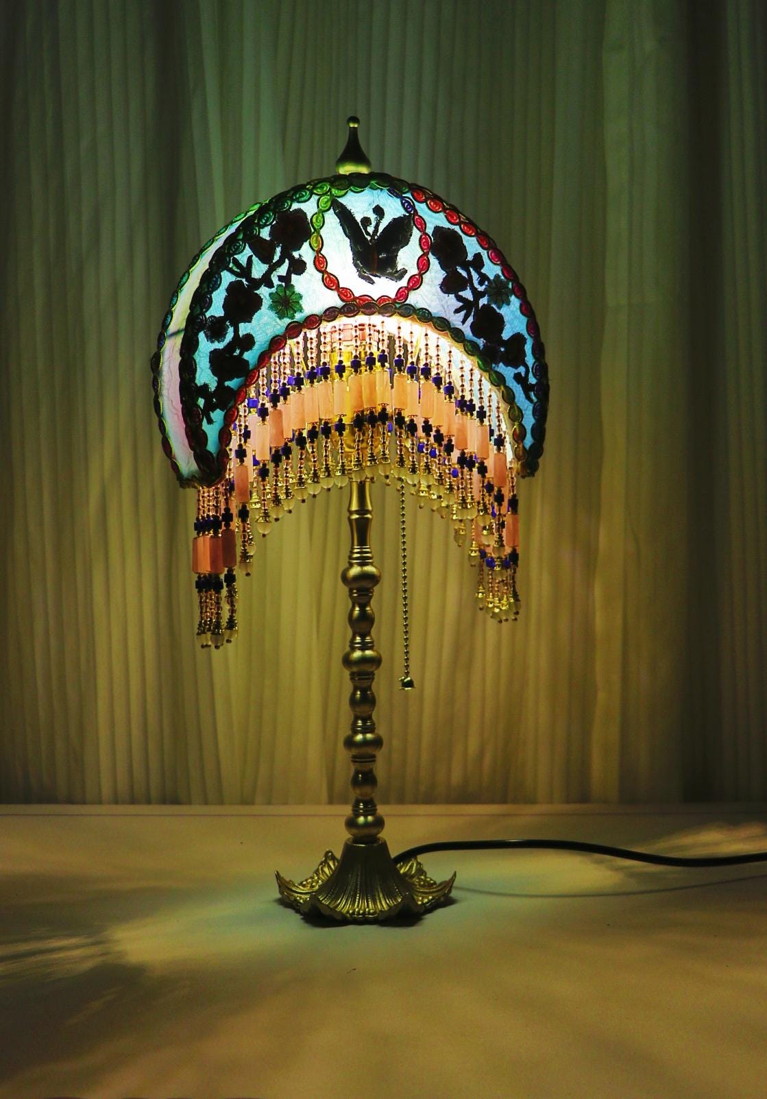 Butterfly Moon Table Lamp