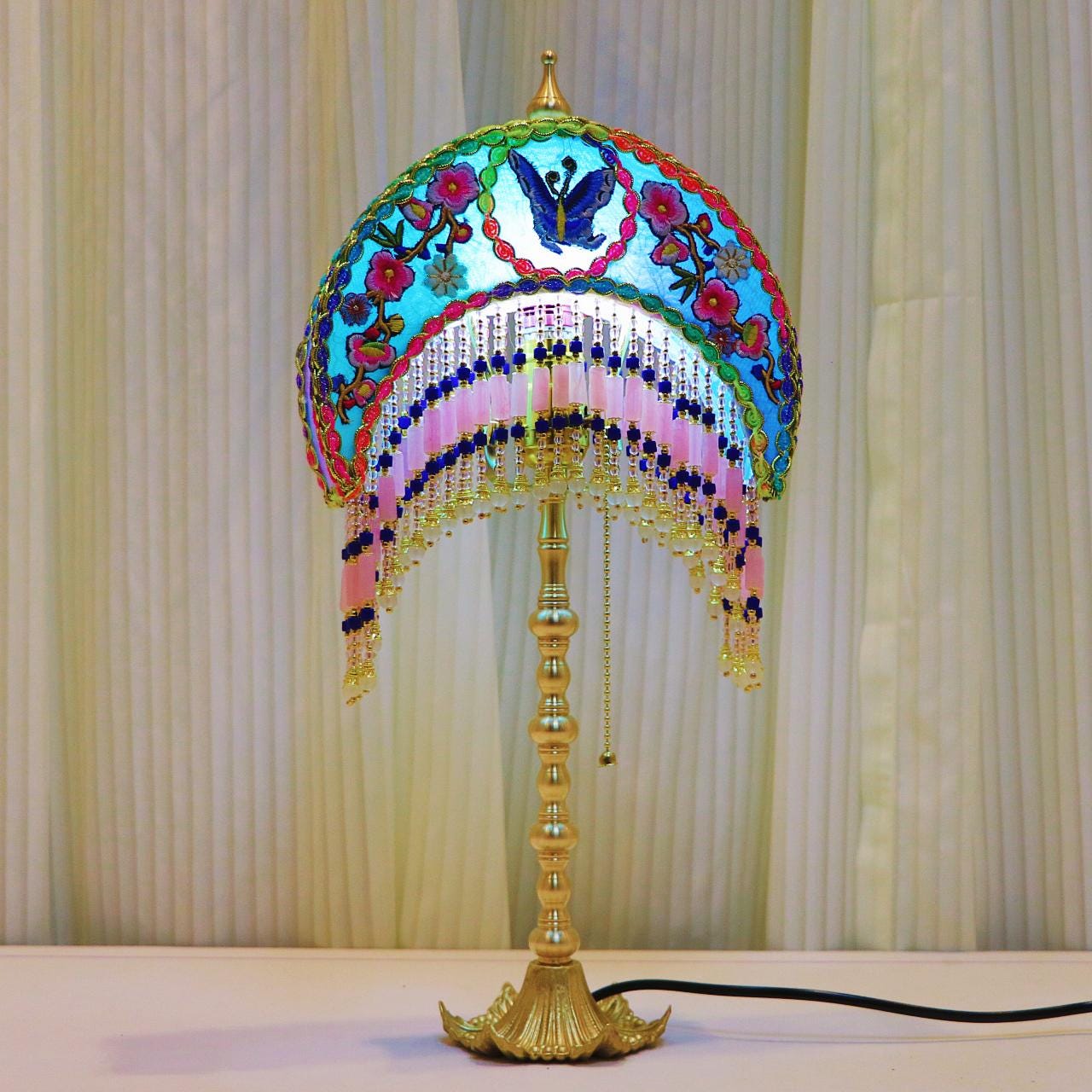 Butterfly Moon Table Lamp